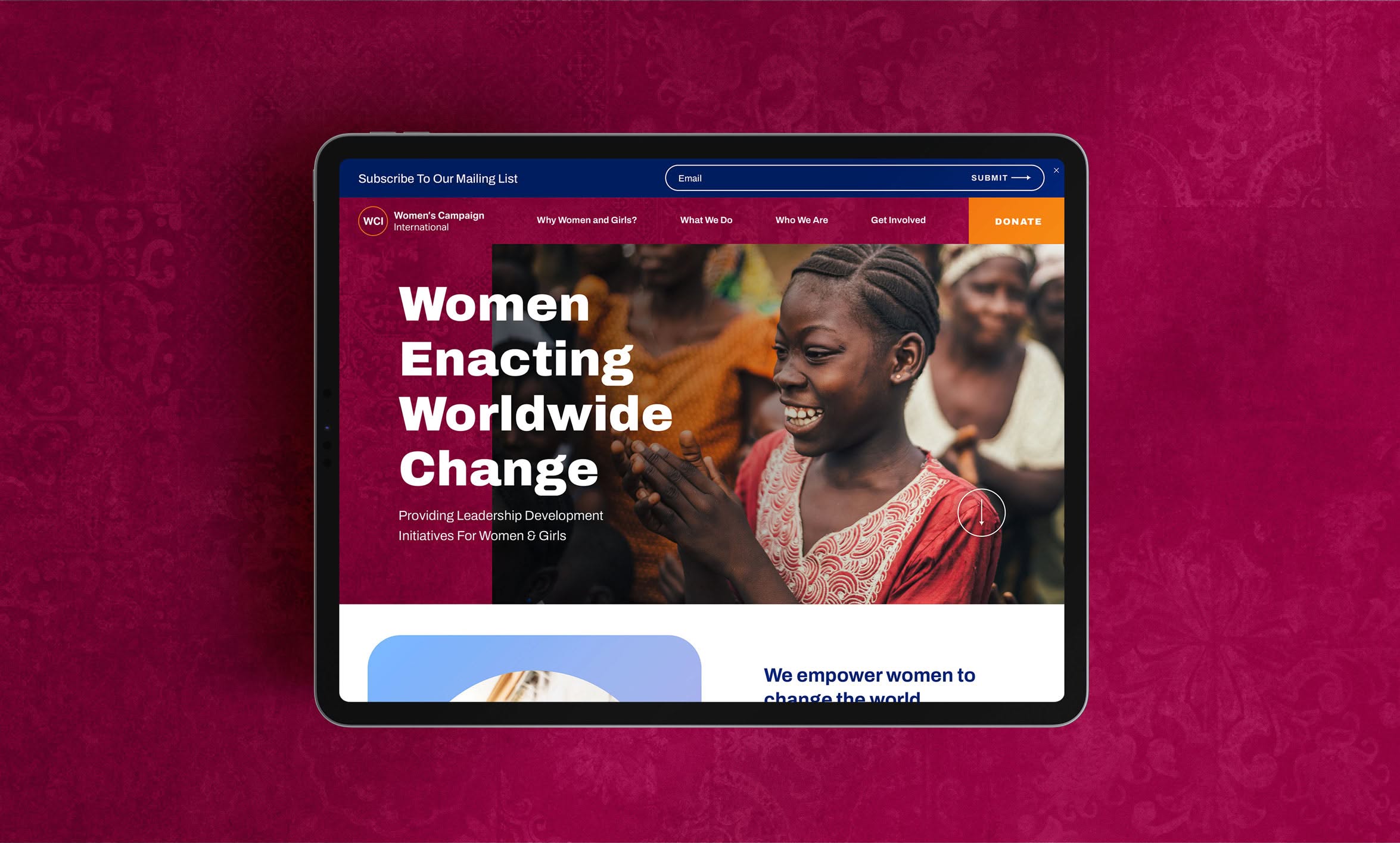WCI-website